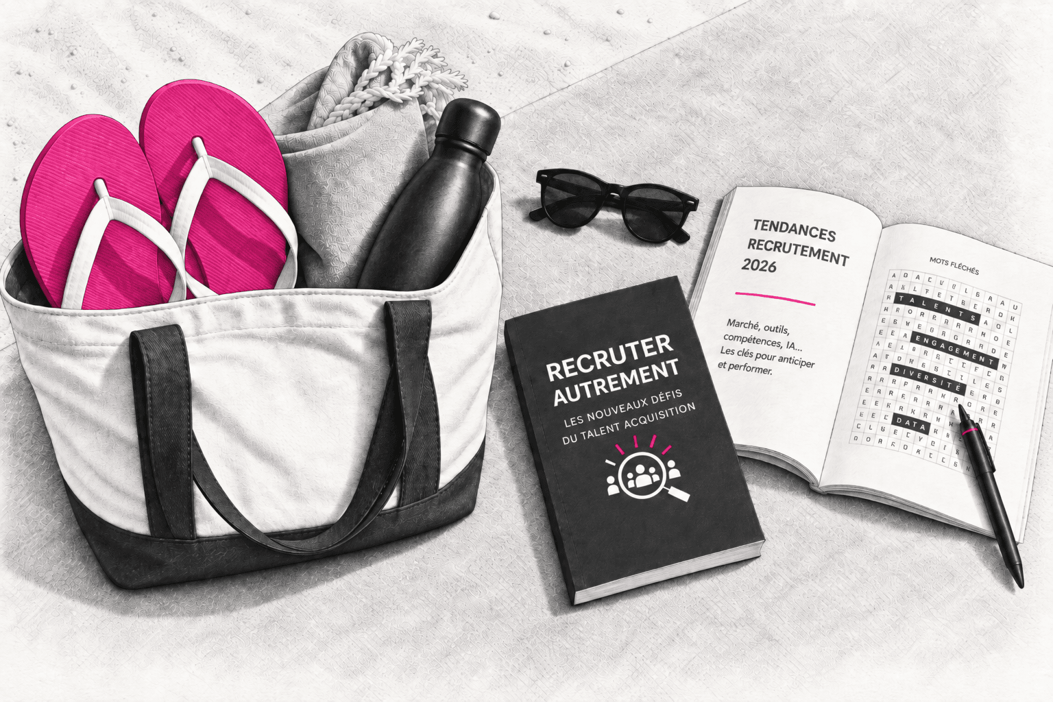 Summer édition #1 - Les indispensables de l'été : recos d'articles, podcasts, profils LinkedIn ou ressources recrutement à glisser dans sa valise